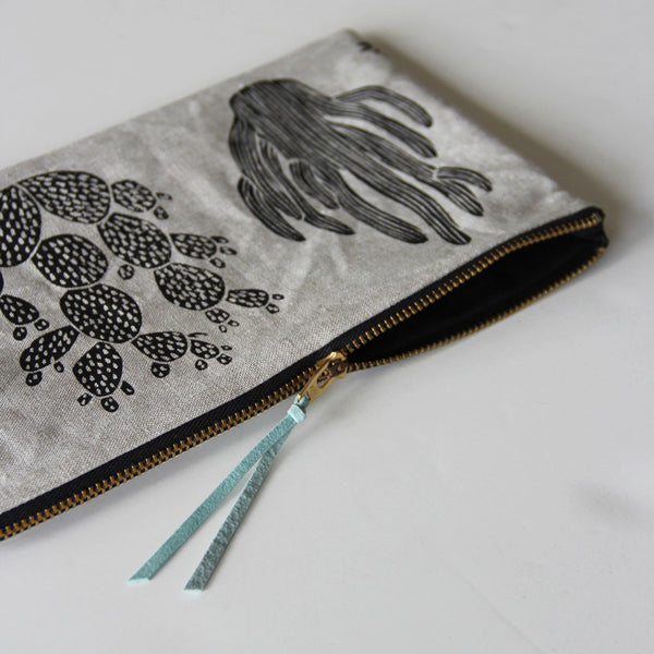 cactus pencil pouch Amelie Mancini Handmade Pouch