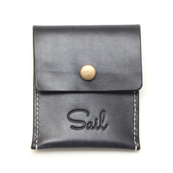 Gents leather store coin purse