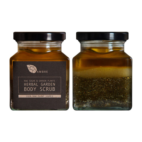 Ambre Herbal Garden Natural Raw Body Scrub 200ml