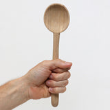 Handmade Wild Cherry Round Wooden Spoon Medium