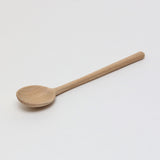 Handmade Wild Cherry Round Wooden Spoon Large