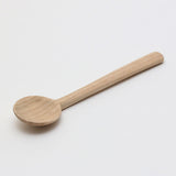 Handmade Wild Cherry Round Wooden Spoon Medium