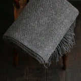 British Made 100% Wool Wafer Throw