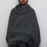 British Made 100% Wool Wafer Throw