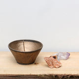 Ume Handmade Ceramic Incense Bowl Metallic Gold