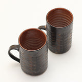 Vintage Ceramic Mugs Briglin Pottery c1970