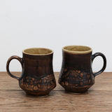 Vintage Ceramic Mugs Rye Pottery c1970