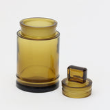 Vintage French Apothecary Glass Bottle Large