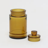 Vintage French Apothecary Glass Bottle Large