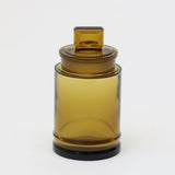 Vintage French Apothecary Glass Bottle Large