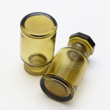 Vintage French Apothecary Glass Bottle Small