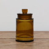 Vintage French Apothecary Glass Bottle Large