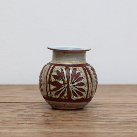 Vintage Ceramic Bud Vase Wellhouse Pottery c1970